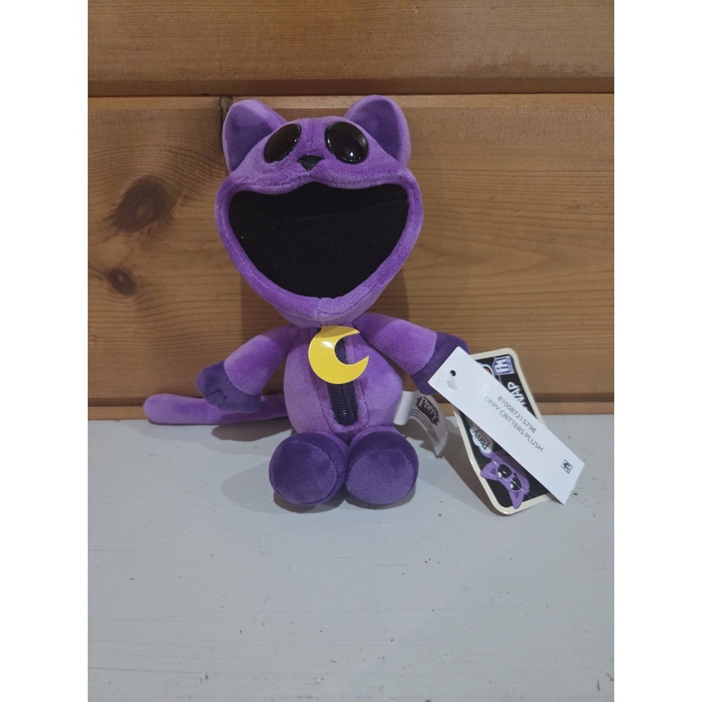 Poppy Playtime Purple Critter Plush 8" Smiling Character PhatMojo Catnap D21